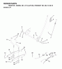 Jonsered LT12 (JLT12E, 954130072) - Lawn & Garden Tractor (2002-06) Ersatzteile MOWER LIFT / DECK LIFT