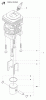 Jonsered CS2234 - Chainsaw (2009-04) Ersatzteile CYLINDER PISTON