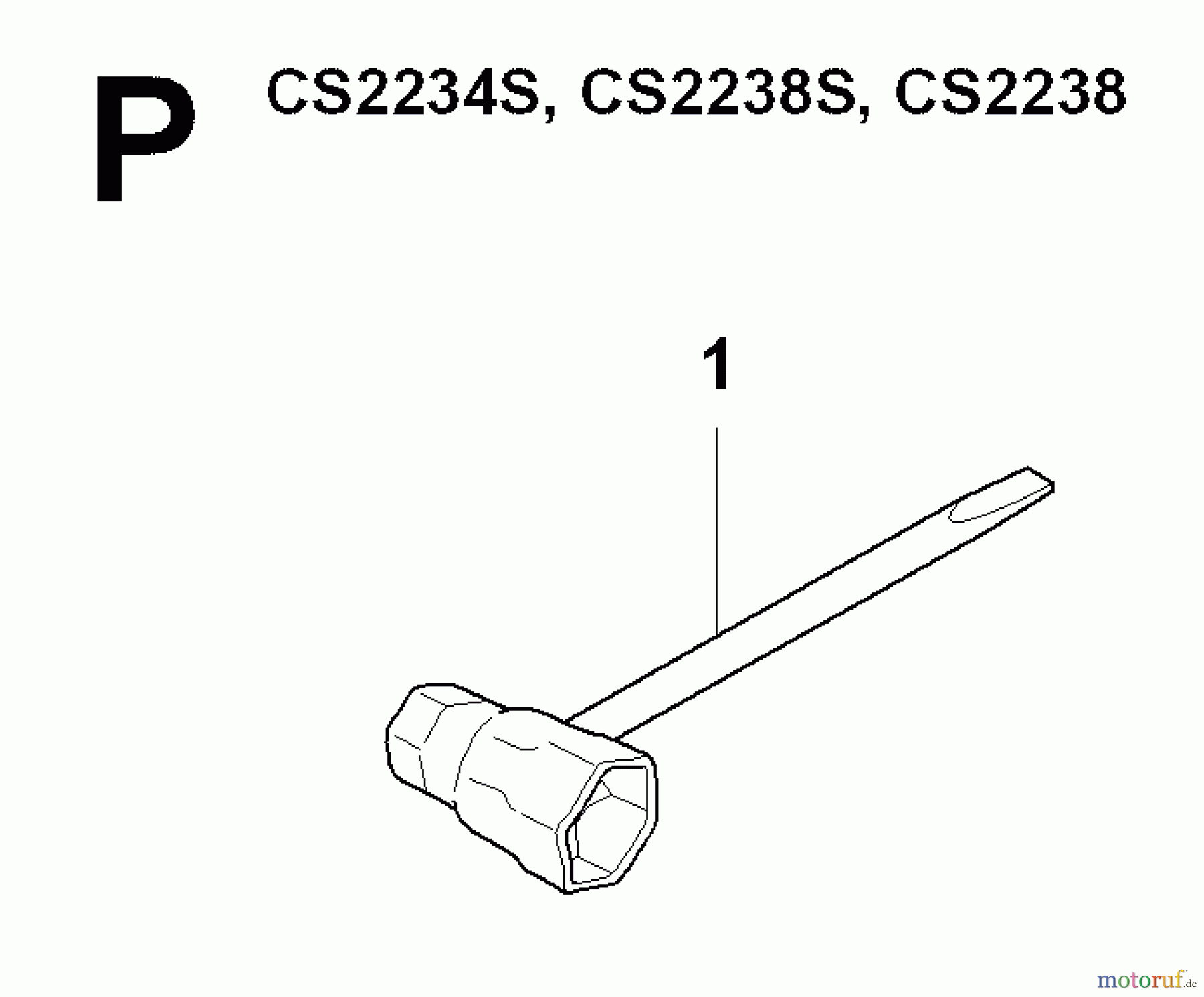 Jonsered Motorsägen CS2238 - Jonsered Chainsaw (2009-01) ACCESSORIES