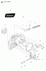 Jonsered CS2238 S - Chainsaw (2009-04) Ersatzteile CHAIN BRAKE