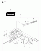 Jonsered CS2238 - Chainsaw (2009-01) Ersatzteile CHAIN BRAKE