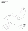 Jonsered LT12 (JLT12F, 954130072) - Lawn & Garden Tractor (2003-01) Ersatzteile MOWER LIFT / DECK LIFT