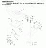 Jonsered LT12 (JLT12F, 954130072) - Lawn & Garden Tractor (2003-01) Ersatzteile SEAT