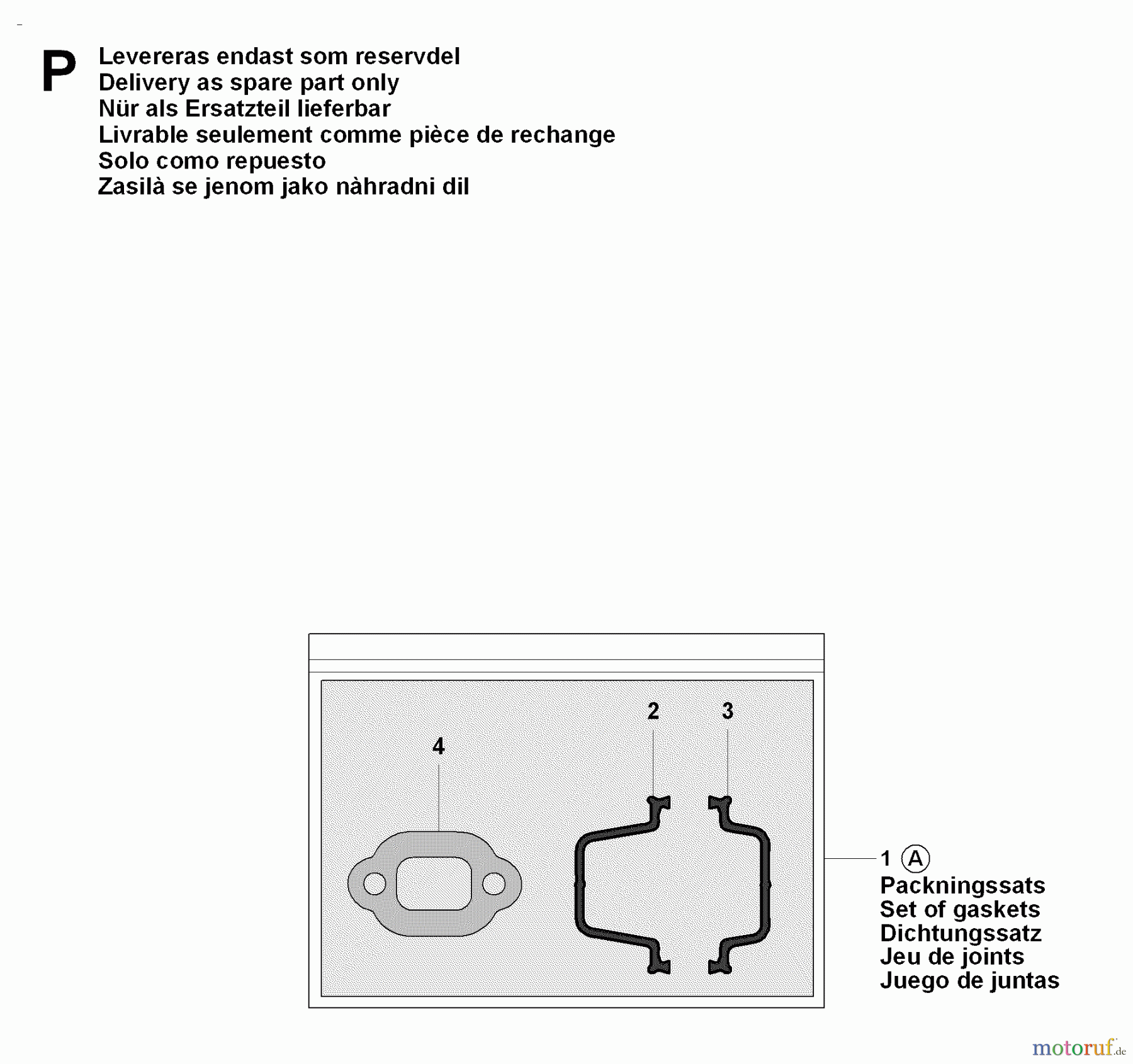  Jonsered Motorsägen CS2240 - Jonsered Chainsaw (2009-02) ACCESSORIES #1