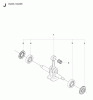 Jonsered CS2240 S - Chainsaw (2009-02) Ersatzteile CRANKSHAFT