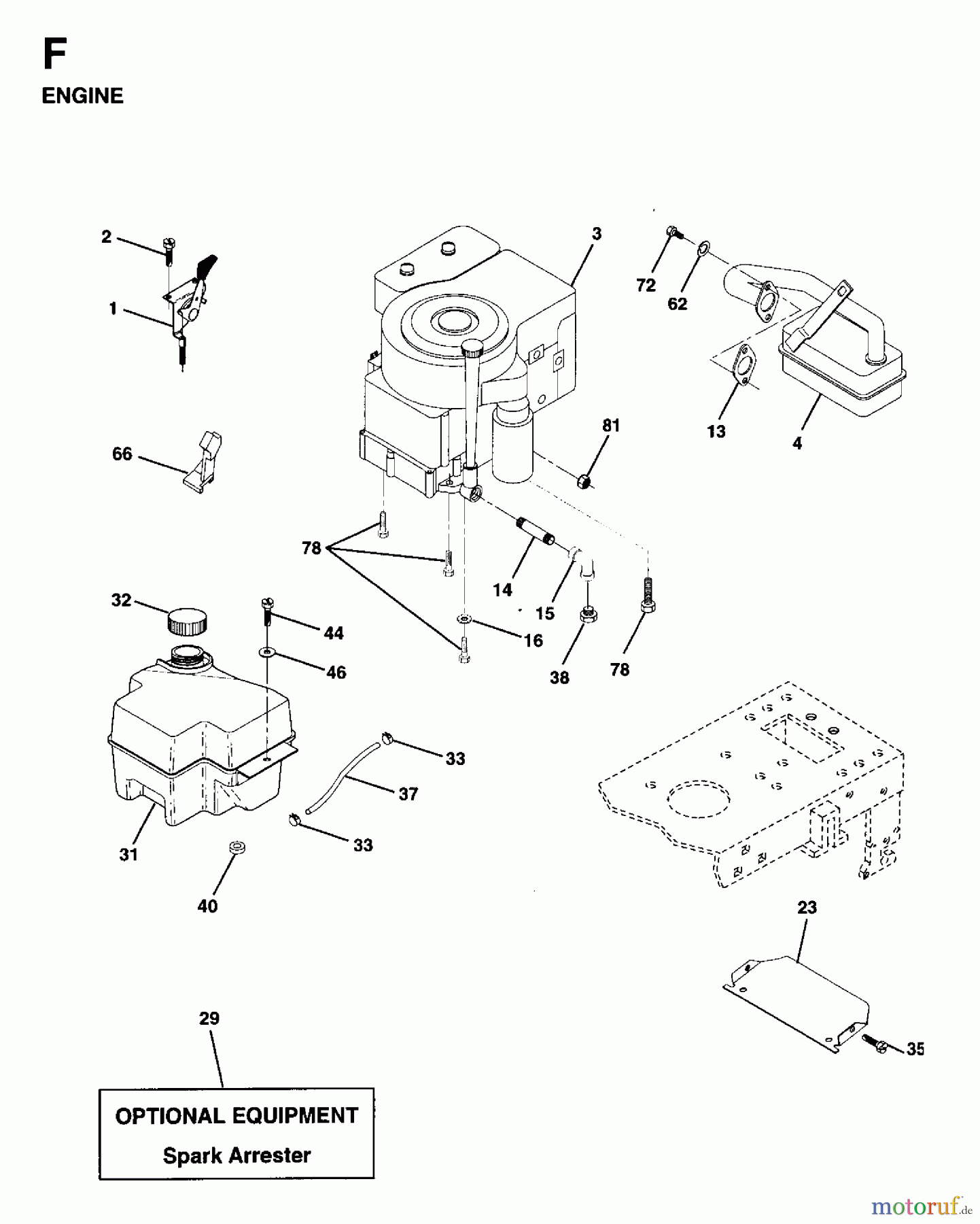  Jonsered Rasen  und Garten Traktoren LT13 (954130001) - Jonsered 42