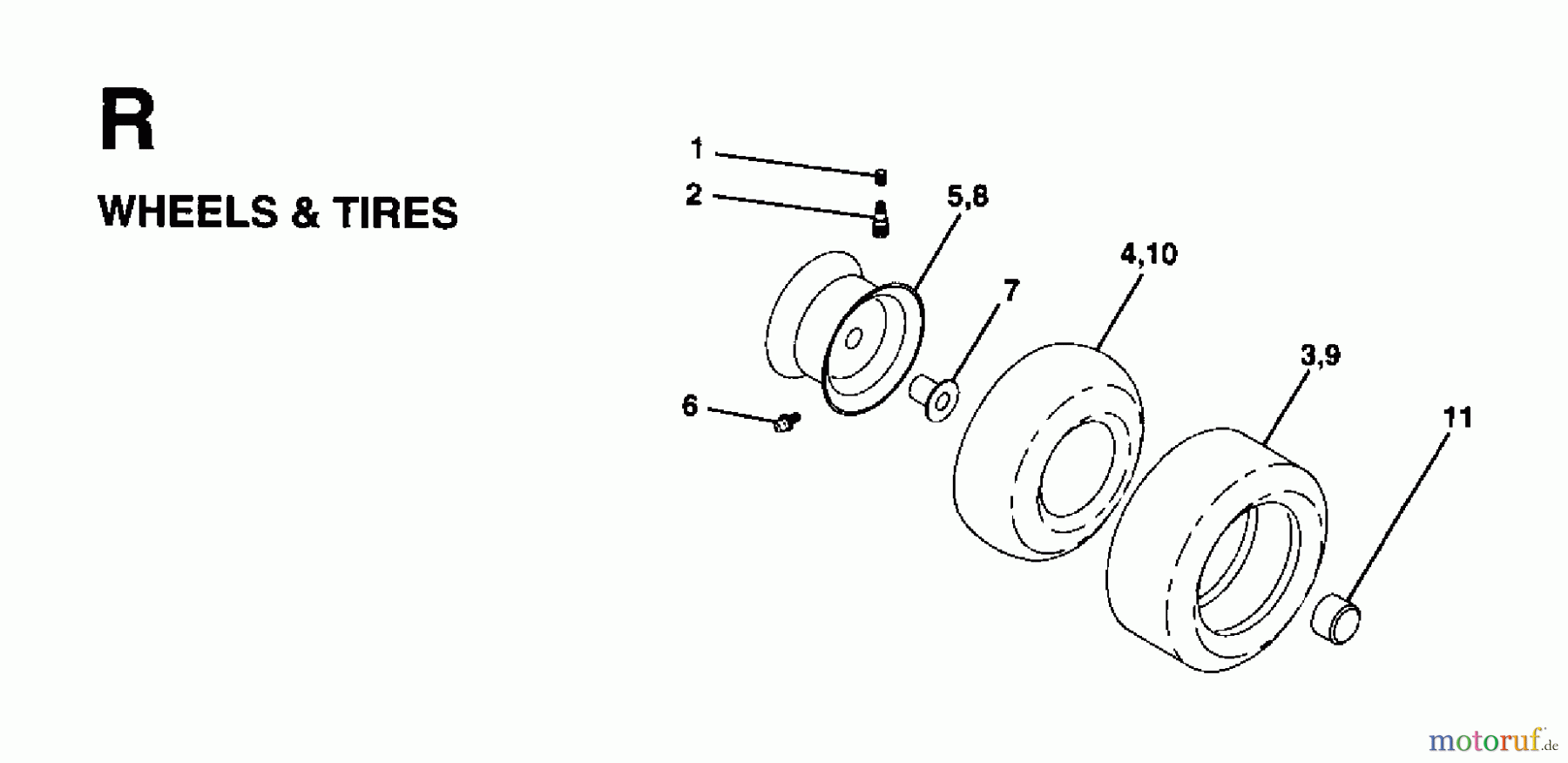 Jonsered Rasen und Garten Traktoren LT13 (954130001) - Jonsered 42