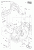 Jonsered CS2245 S - Chainsaw (2008-09) Ersatzteile CRANKCASE