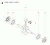Jonsered CS2245 S - Chainsaw (2008-09) Ersatzteile CRANKSHAFT