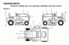 Jonsered LT13 (J81342C, 954130001) - Lawn & Garden Tractor (1998-12) Ersatzteile DECALS