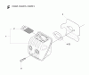 Jonsered CS2245 S - Chainsaw (2008-09) Ersatzteile MUFFLER