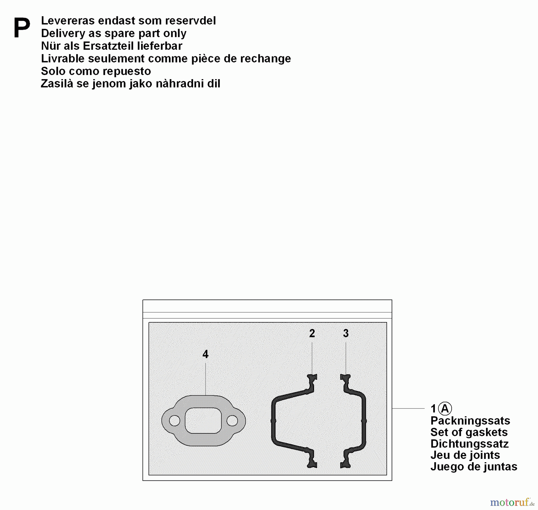 Jonsered Motorsägen CS2245 - Jonsered Chainsaw (2009-02) ACCESSORIES #1