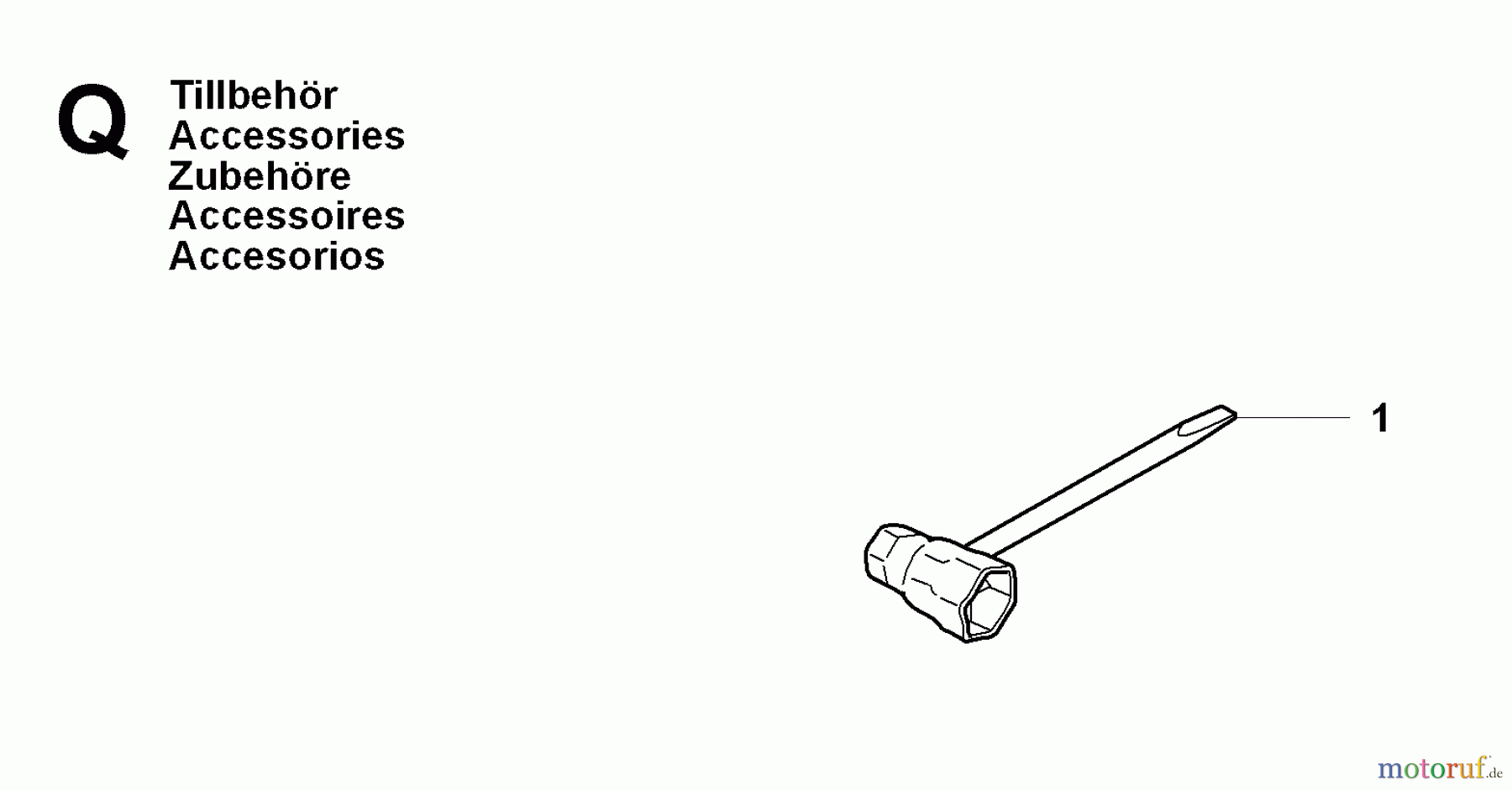 Jonsered Motorsägen CS2245 - Jonsered Chainsaw (2009-02) ACCESSORIES #2