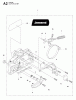Jonsered CS2245 - Chainsaw (2009-02) Ersatzteile CHAIN BRAKE CLUTCH COVER