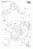 Jonsered CS2245 - Chainsaw (2009-02) Ersatzteile CRANKCASE