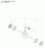 Jonsered CS2245 - Chainsaw (2009-02) Ersatzteile CRANKSHAFT