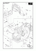 Jonsered CS2245 - Chainsaw (2011-07) Ersatzteile CRANKCASE