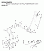 Jonsered LT13 (J81342C, 954130001) - Lawn & Garden Tractor (1998-12) Ersatzteile MOWER LIFT / DECK LIFT