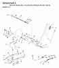Jonsered LT13 (J81342E, 954130035) - Lawn & Garden Tractor (2000-02) Ersatzteile MOWER LIFT / DECK LIFT