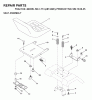 Jonsered LT13 (J81342E, 954130035) - Lawn & Garden Tractor (2000-02) Ersatzteile SEAT