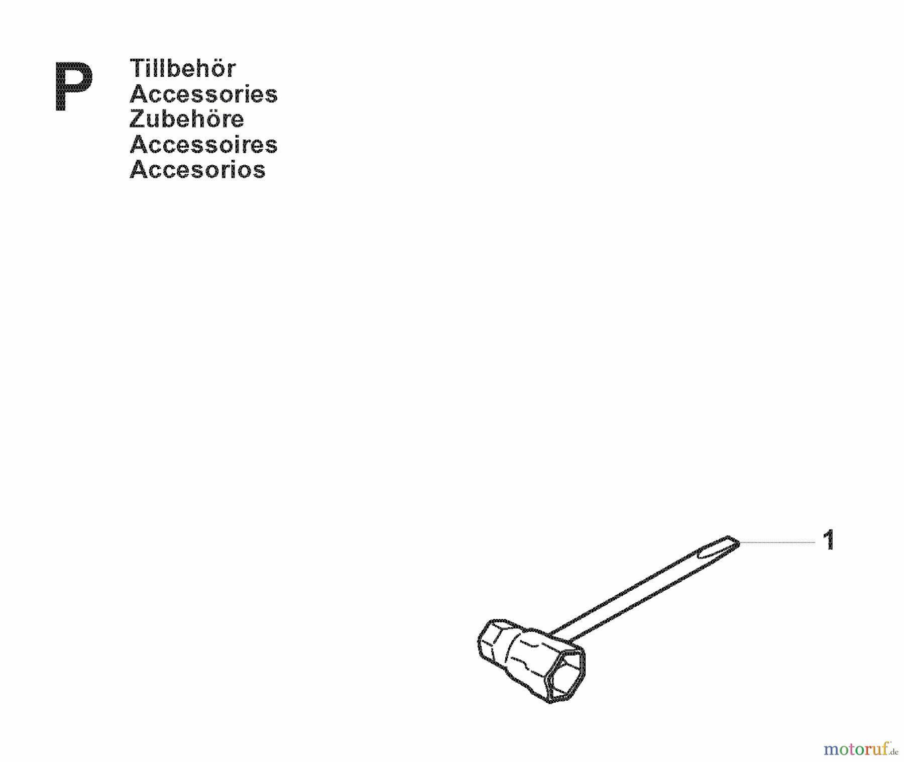 Jonsered Motorsägen CS2255 - Jonsered Chainsaw (2008-03) ACCESSORIES