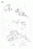 Jonsered CS2255 - Chainsaw (2008-03) Ersatzteile CLUTCH COVER #2