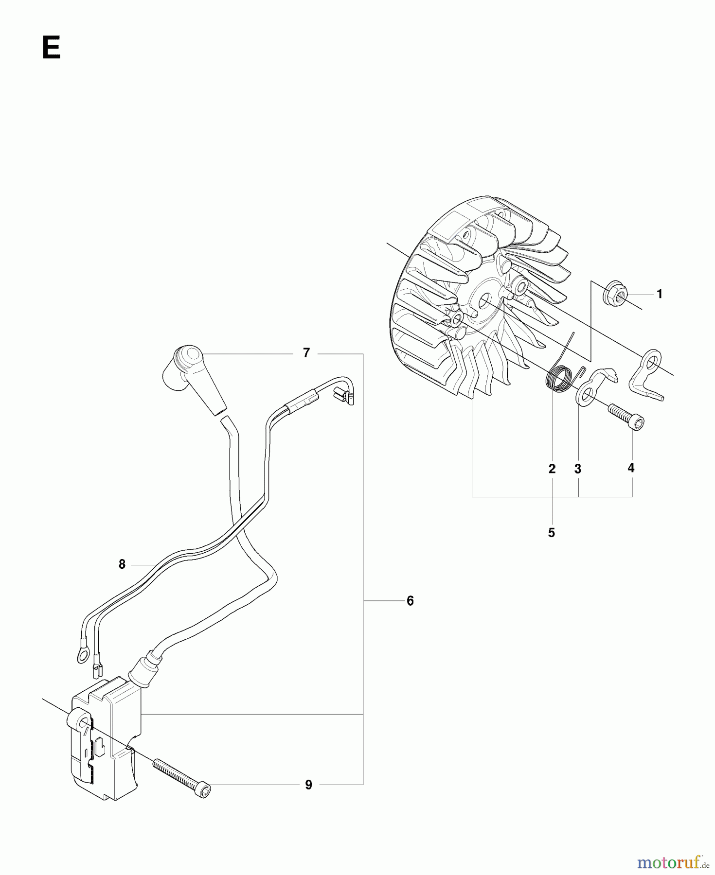 Jonsered Motorsägen CS2255 - Jonsered Chainsaw (2008-03) ELECTRICAL