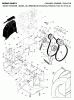 Jonsered ST 2106 (96191002000) - Snow Thrower (2007-07) Ersatzteile CHASSIS ENGINE PULLEYS