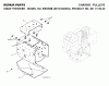 Jonsered ST 2106 (96191002004) - Snow Thrower (2008-08) Ersatzteile CHASSIS ENGINE PULLEYS