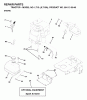Jonsered LT13 (JLT13A, 954130045) - Lawn & Garden Tractor (2001-01) Ersatzteile ENGINE CUTTING EQUIPMENT