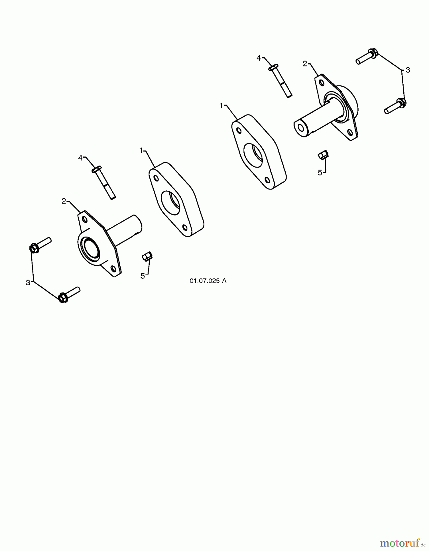 Jonsered Schneefräsen ST 2111 E - Jonsered Snow Thrower (2009-08) AUGER HOUSING IMPELLER #5