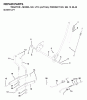 Jonsered LT13 (JLT13A, 954130045) - Lawn & Garden Tractor (2001-01) Ersatzteile MOWER LIFT / DECK LIFT