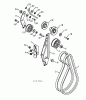 Jonsered ST 2106 (96191002006) - Snow Thrower (2009-09) Ersatzteile CHASSIS / FRAME #4