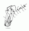 Jonsered ST 2106 (96191002006) - Snow Thrower (2009-09) Ersatzteile CONTROL PANEL DISCHARGE CHUTE #1