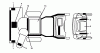 Jonsered ST 2106 (96191002006) - Snow Thrower (2009-09) Ersatzteile DECALS