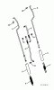 Jonsered ST 2106 (96191002006) - Snow Thrower (2009-09) Ersatzteile HANDLE #2