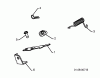 Jonsered ST 2106 (96191002006) - Snow Thrower (2009-09) Ersatzteile HANDLE #3