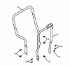 Jonsered ST 2106 (96191002006) - Snow Thrower (2009-09) Ersatzteile HANDLE #5