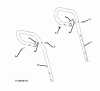 Jonsered ST 2106 (96191002006) - Snow Thrower (2009-09) Ersatzteile HANDLE #6