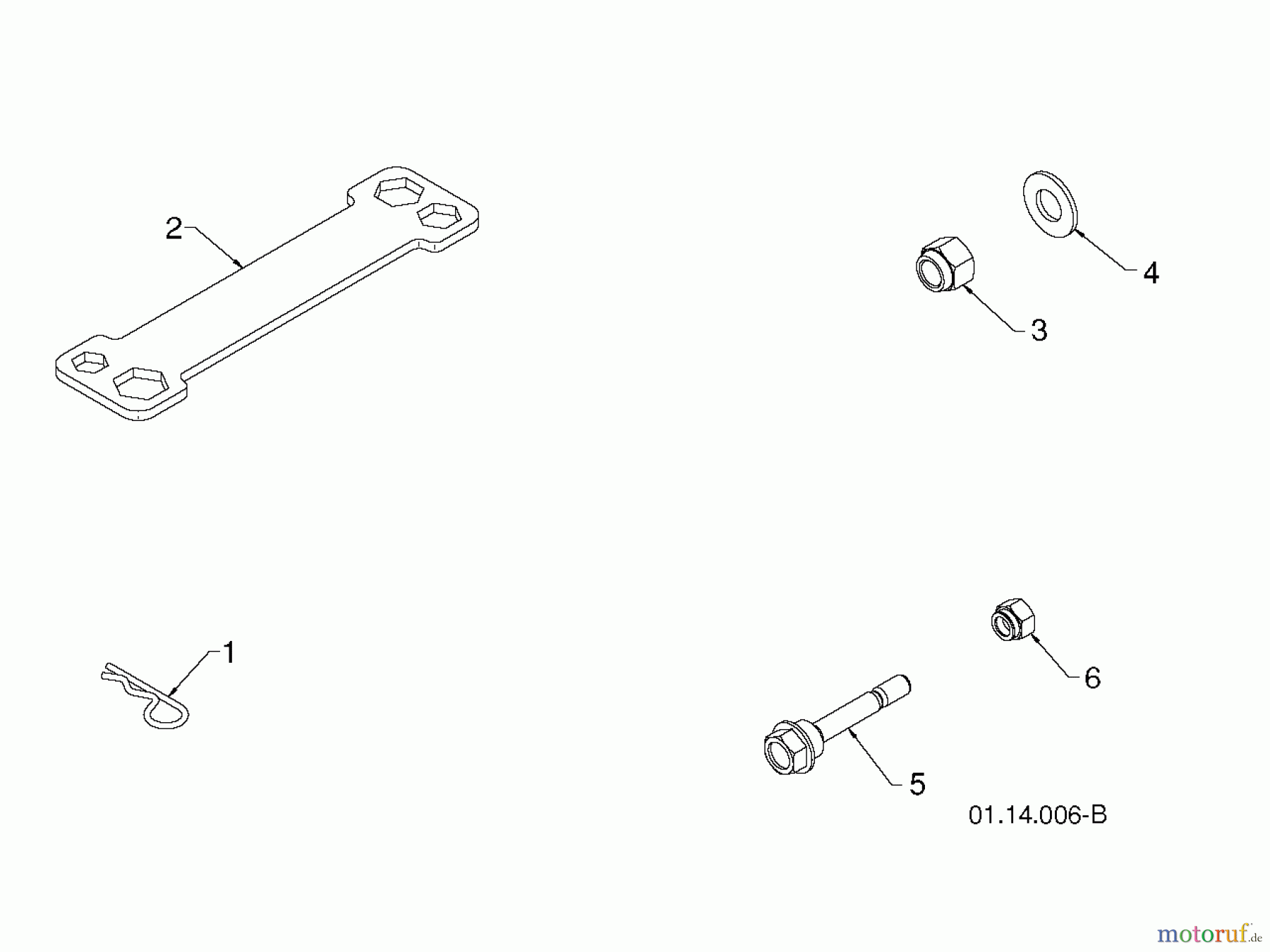 Jonsered Schneefräsen ST 2106 (96191002007) - Jonsered Snow Thrower (2011-05) ACCESSORIES