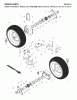Jonsered ST 2109 E (96191002103) - Snow Thrower (2007-10) Ersatzteile WHEELS TIRES