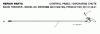 Jonsered ST 2109 E (96191002106) - Snow Thrower (2008-10) Ersatzteile CONTROL PANEL DISCHARGE CHUTE #1