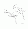 Jonsered ST 2109 E (96191002107) - Snow Thrower (2009-08) Ersatzteile HANDLE #3