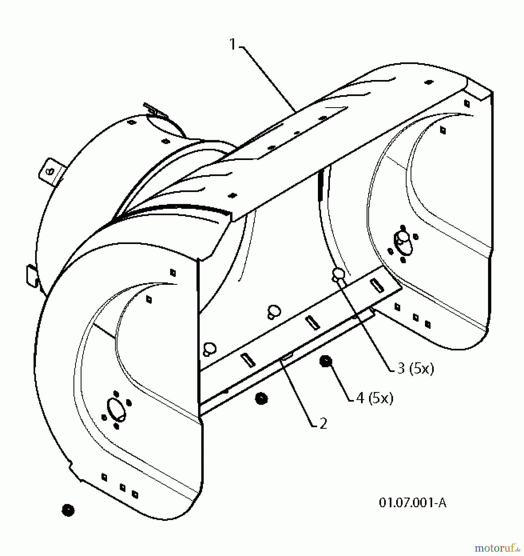  Jonsered Schneefräsen ST 2109 E (96191004001) - Jonsered Snow Thrower (2010-08) AUGER HOUSING IMPELLER #6
