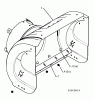 Jonsered ST 2109 E (96191004001) - Snow Thrower (2010-08) Ersatzteile AUGER HOUSING IMPELLER #6