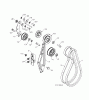 Jonsered ST 2109 E (96191004001) - Snow Thrower (2010-08) Ersatzteile BELT GUARD PULLEY