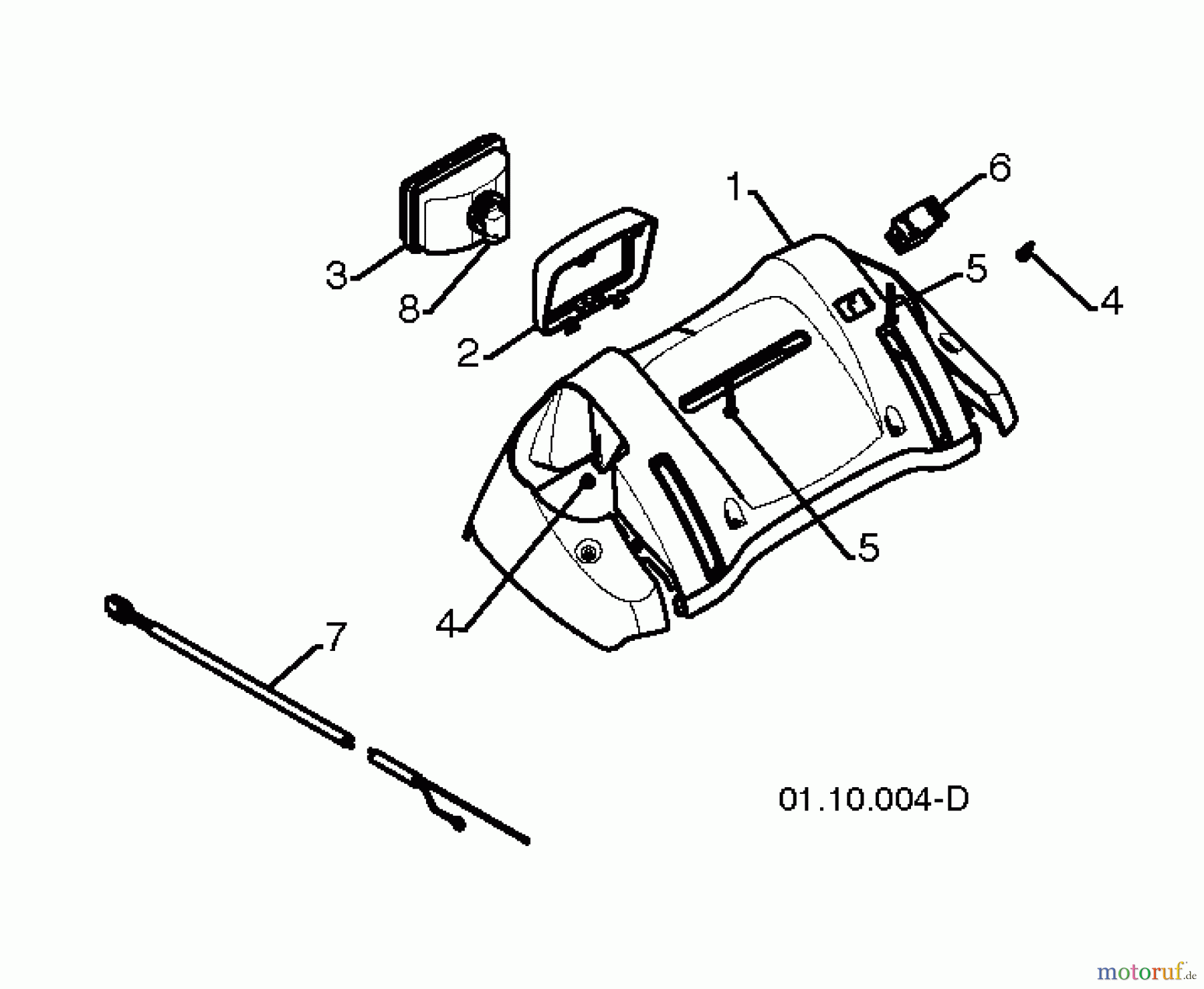  Jonsered Schneefräsen ST 2109 E (96191004001) - Jonsered Snow Thrower (2010-08) CONSOLE