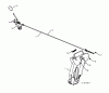 Jonsered ST 2109 E (96191004001) - Snow Thrower (2010-08) Ersatzteile CONTROL PANEL DISCHARGE CHUTE #1