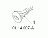 Jonsered ST 2109 E (96191004005) - Snow Thrower (2012-06) Ersatzteile ACCESSORIES #3