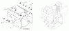 Jonsered ST 2109 E (96191004005) - Snow Thrower (2012-06) Ersatzteile CHASSIS ENGINE PULLEYS #1